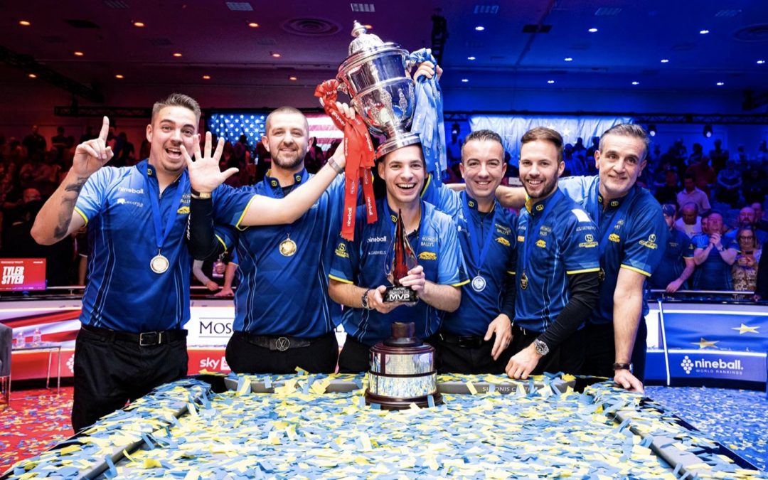 TEAM EUROPE WIN 2022 MOSCONI CUP IN LAS VEGAS