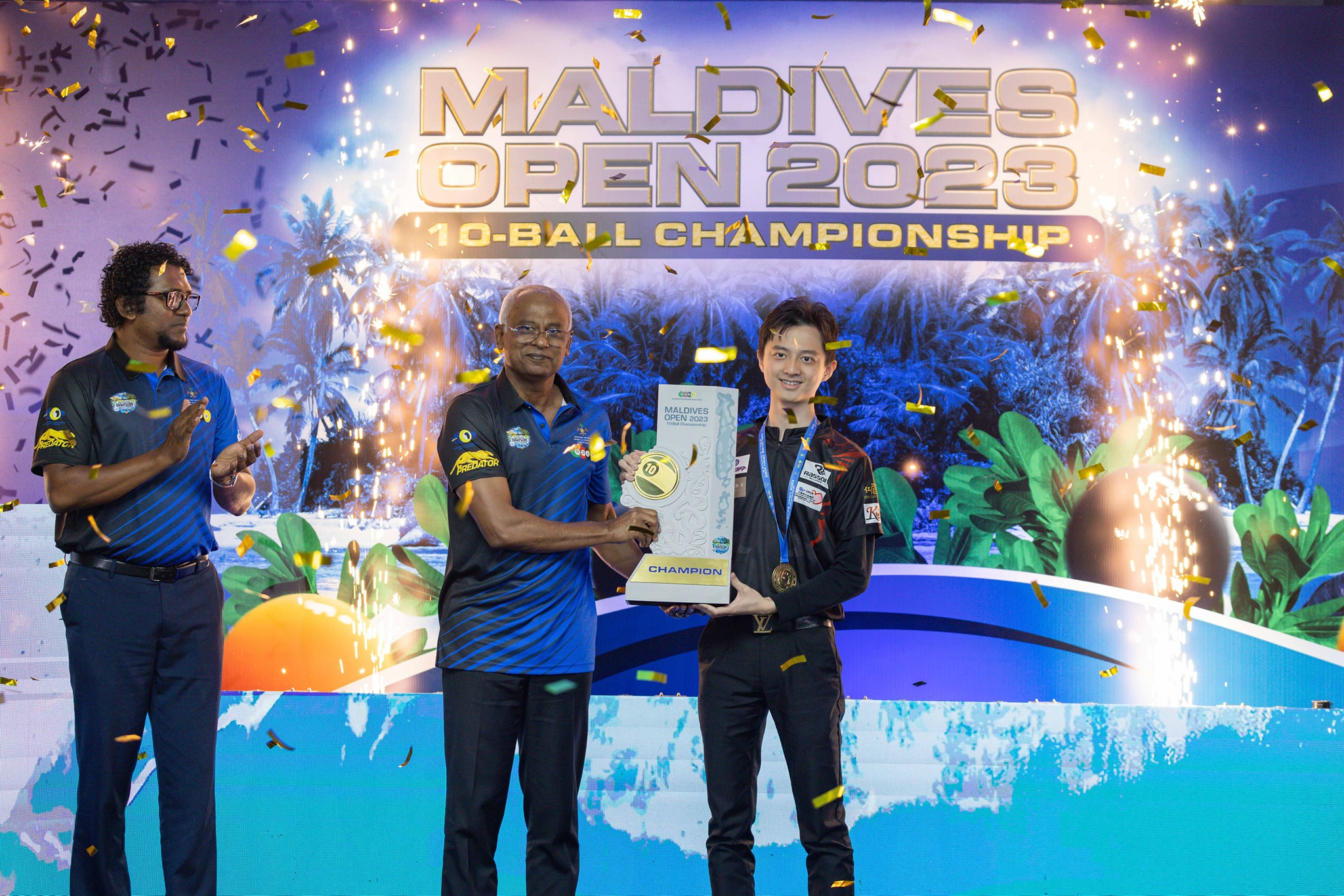 WPA Pool | Maldives Open 2023 - 10 Ball Championship. Champion  - Ko Ping Chung ( Chinese Taipei  )