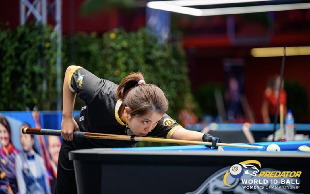 Amit Sent to Losers Side of Predator World Women’s 10-Ball Championship