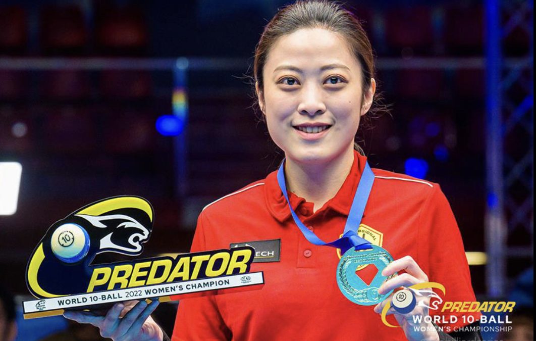 Chou Is New Predator World Women’s 10-Ball Champion