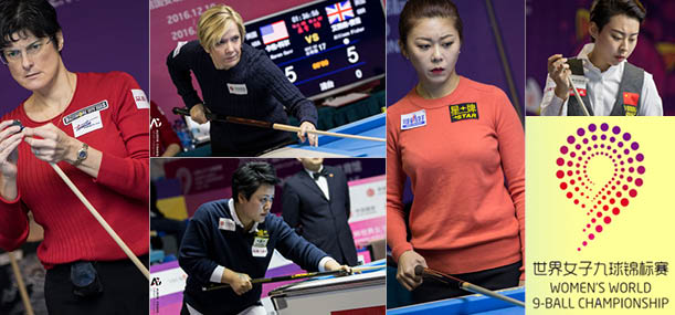 WOMENS WORLD 9-BALL CHAMPIONSHIP – Day 2