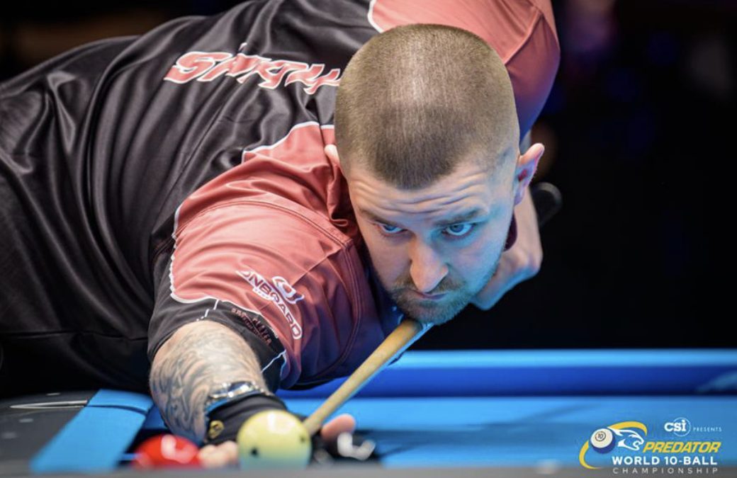 Shaw Stellar On His Way To Final 16 In Predator World 10-Ball Championship