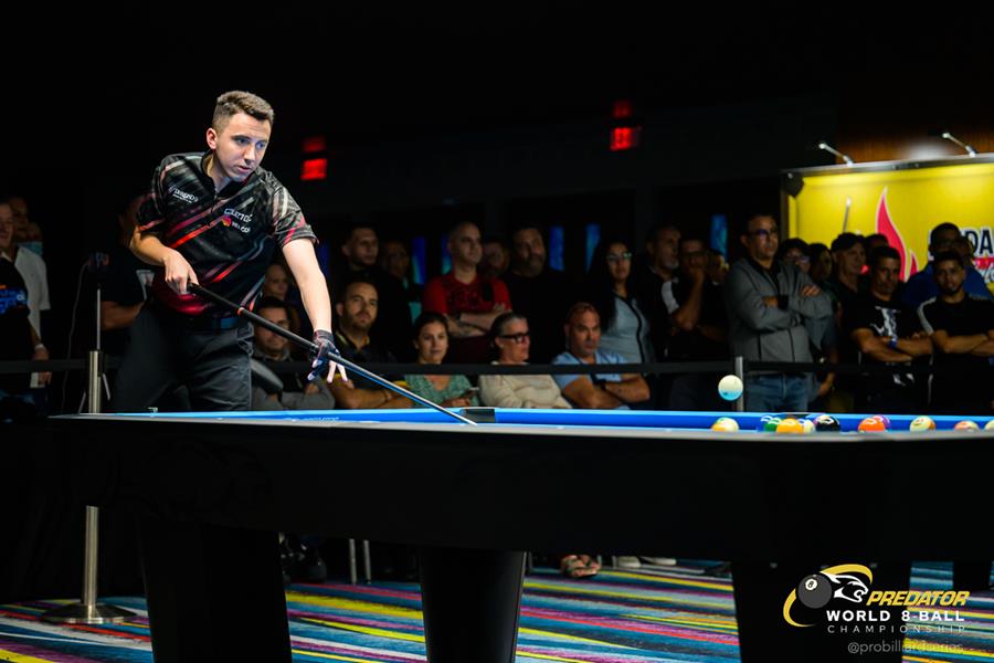 Champions Advance On Day 2 of Predator World 8-Ball