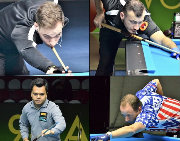 It’s Biado vs. Van Boening, Filler vs. Kazakis As The 2018 World 9-ball Championship Heads To Final Day