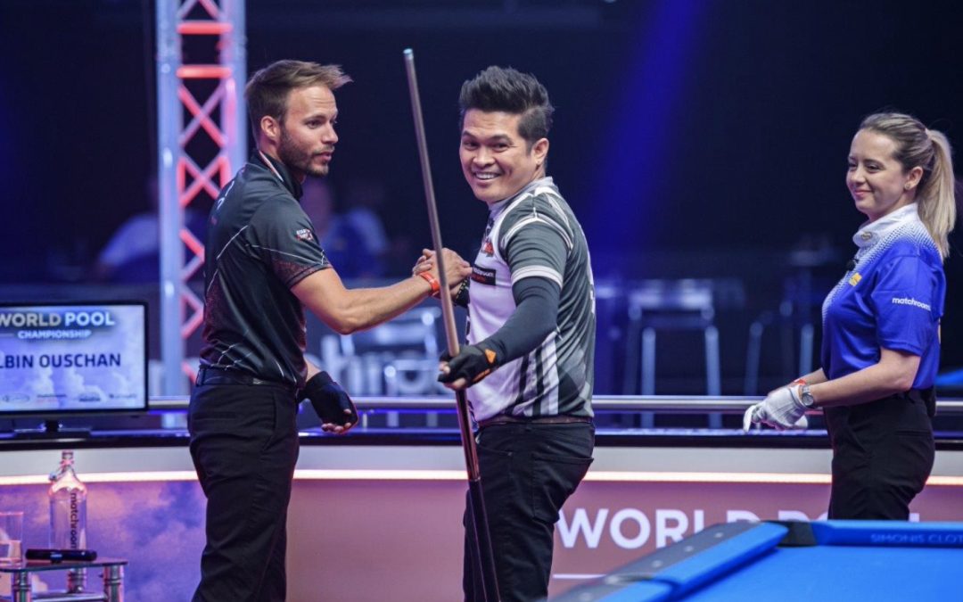 GOMEZ SURVIVES BRAVE OUSCHAN FIGHTBACK AT WORLD POOL CHAMPIONSHIP