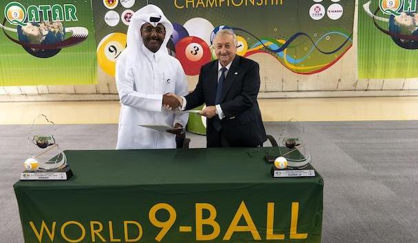 THE WORLD 9-BALL CHAMPIONSHIP TO STAY IN QATAR FOR ANOTHER FOUR YEARS