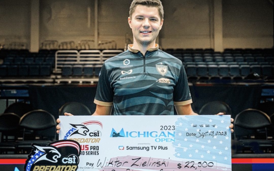 ZIELINSKI TRIUMPHS AS 2023 MICHIGAN OPEN CHAMPION