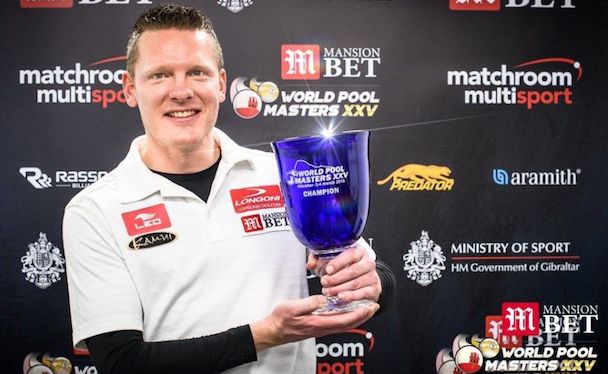 FEIJEN IS TWO-TIME MANSIONBET WORLD POOL MASTERS CHAMPION