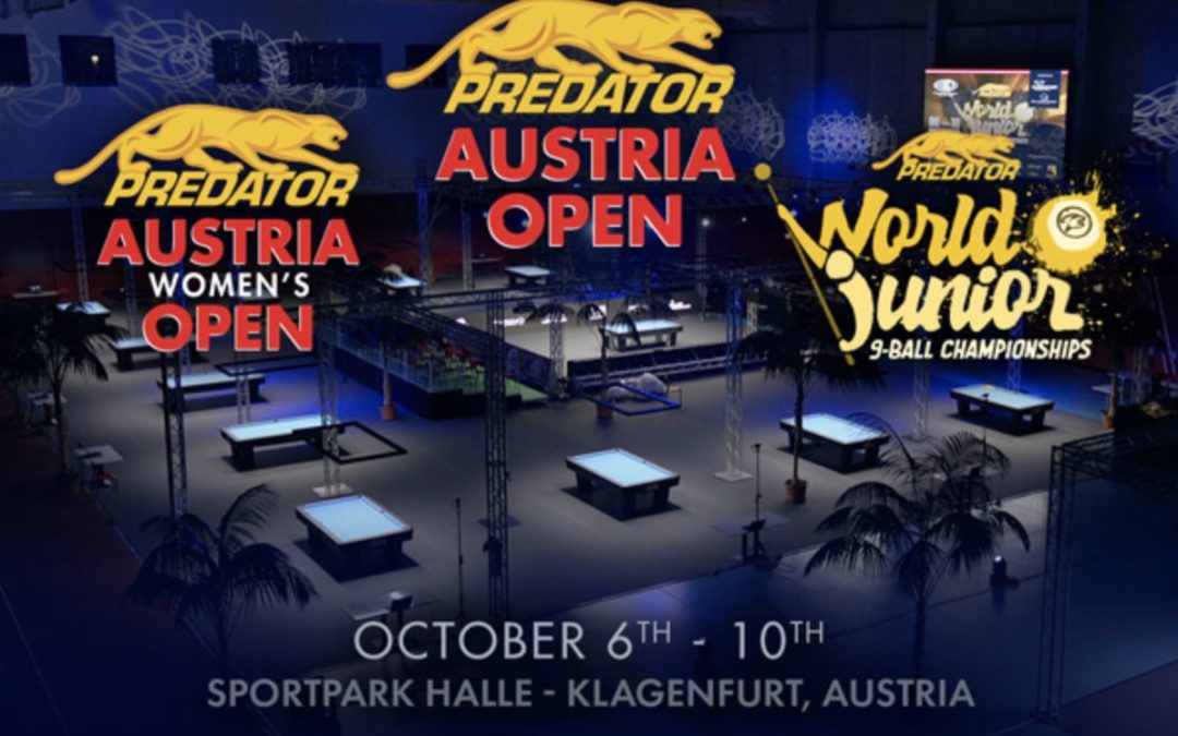 Watch the Predator Austria Opens Live on Billiard TV and Kozoom.com