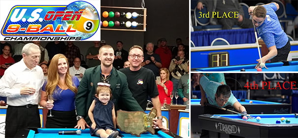 42nd U.S. Open 9-Ball Champion – JAYSON SHAW!!