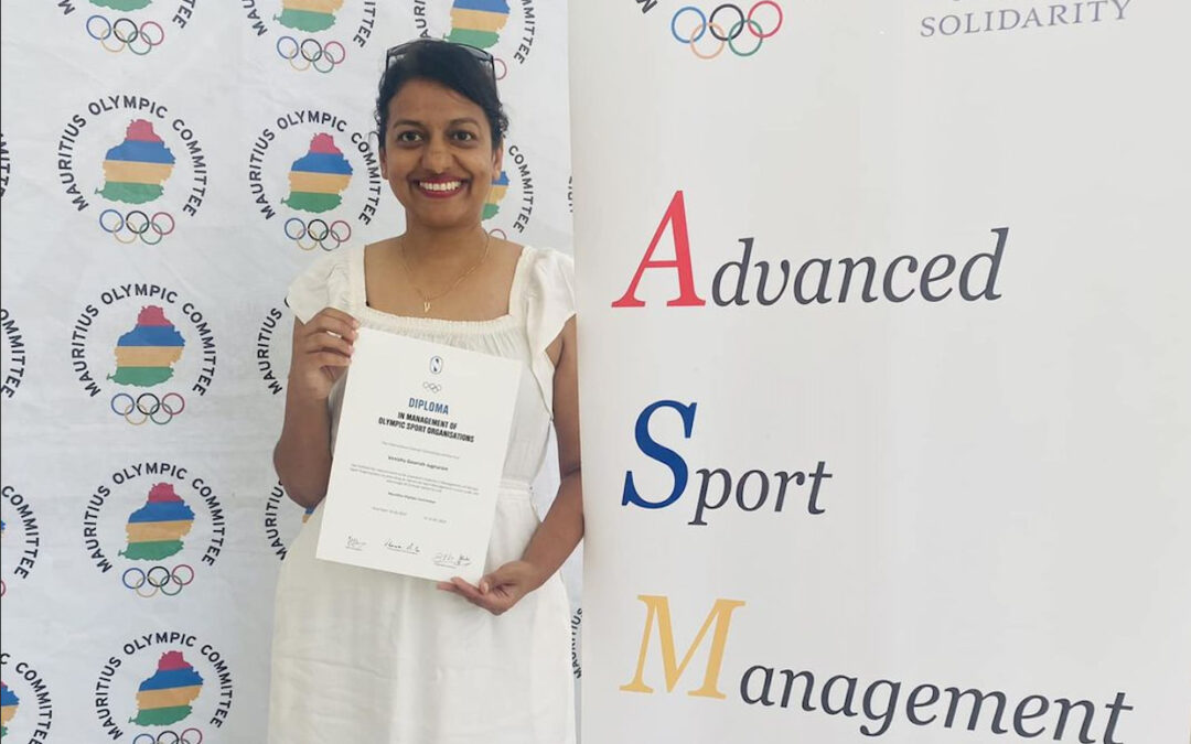 Dr. Venisha Gooriah Jugnarain’s Diploma in Olympic Sports Management: A Triumph for African Pool