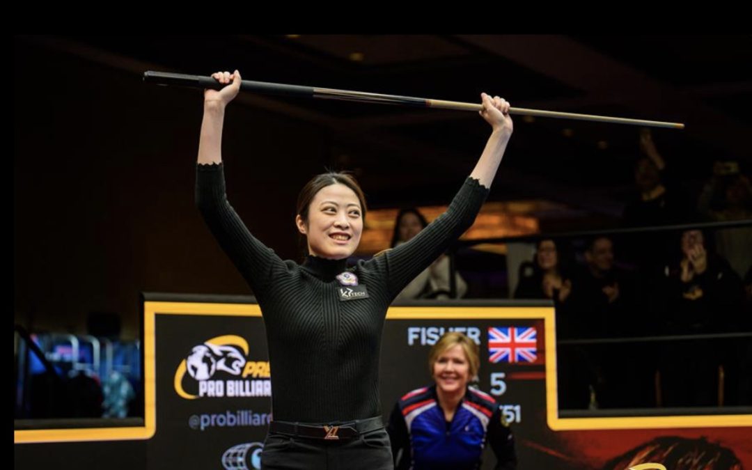 CHOU SHUTOUTS FISHER TO WIN KAMUI WPA WOMEN’S WORLD 9-BALL TITLE