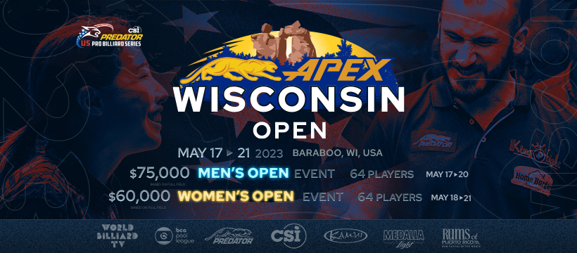 2023 Apex Wisconsin Open begins May 17