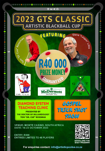 WPA Pool | 2023 GTS Classic Artistic Blackball Cup