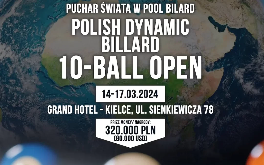 Polish Dynamic Billard 10-Ball Open: A Spectacular Showdown in Kielce